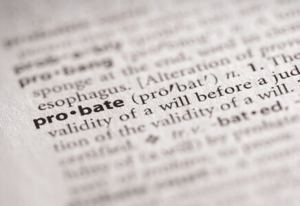 Dictionary series: Probate